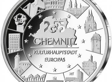 20€ Münze zum Gedenk Chemnitz Kulturhauptstadt Europas 2025