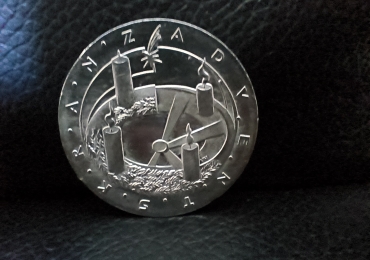 25€ Adventskranz Silbermünze