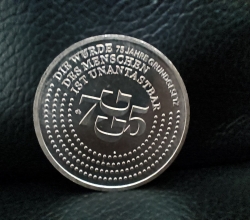 20€ Silbermünze 75 Jahre Grundgesetz