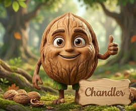 Walnussbaum veredelt ‚Chandler‘